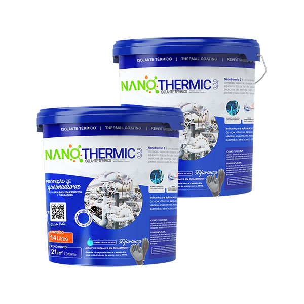 Nanothermic 3 kit com dois baldes